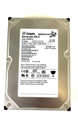 Buy working Seagate ST380021A 80GB 7.2K IDE 3.5" Hard Disk Drive