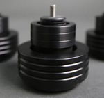 Black upgrade ISO and anti-vibration feet for FLUANCE Turntable Isolation Platform for sale. 