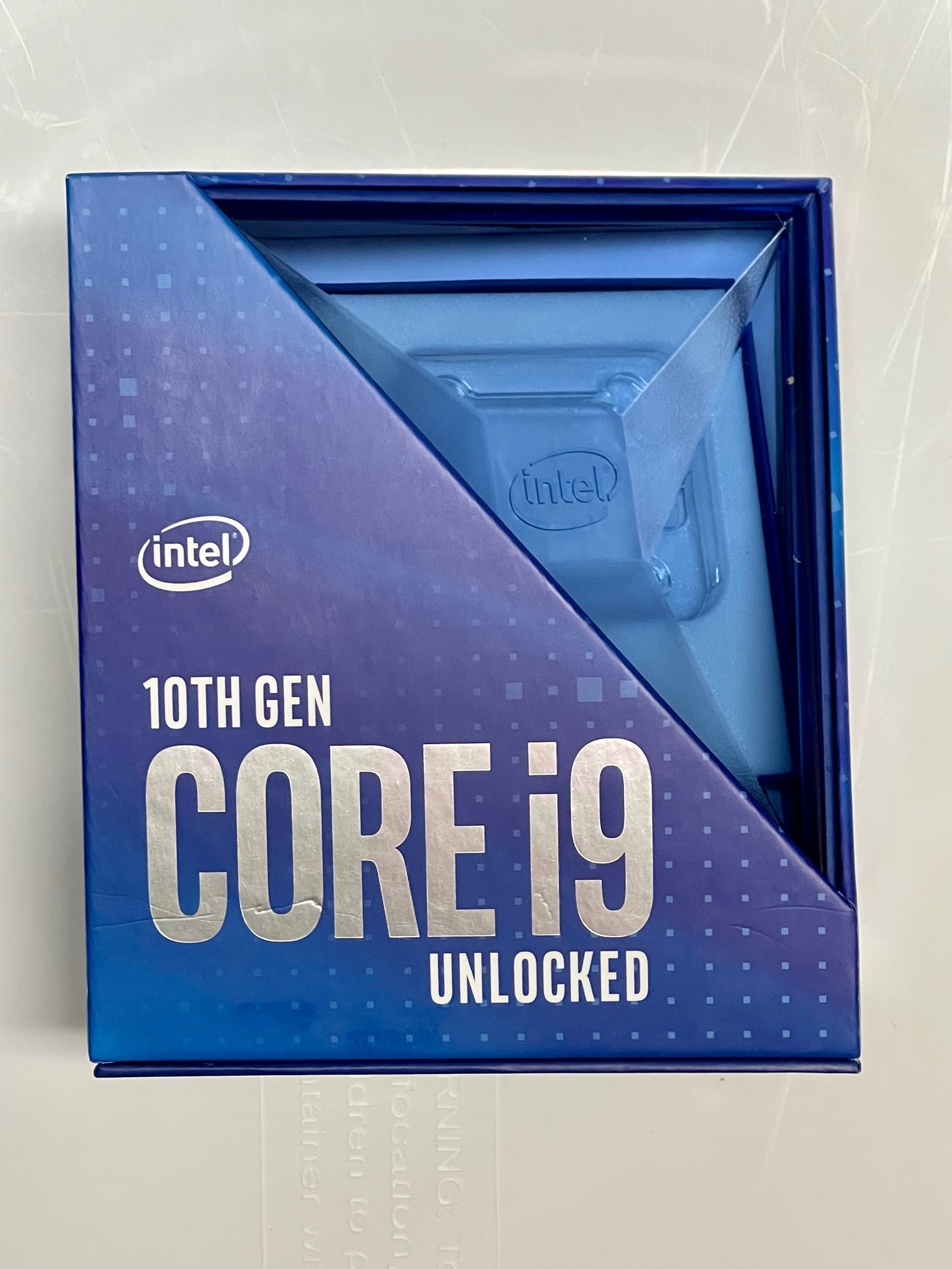 My friend bought a i9-10900k and it came in a unusual box that i