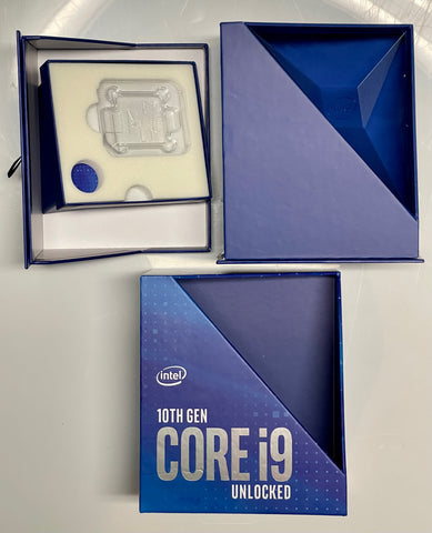 Intel 10th Gen Core i9 Empty Retail Box Only (NO CPU / PROCESSOR